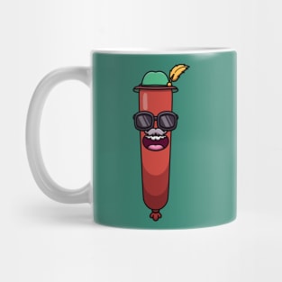 Cool Oktoberfest Sausage Mug